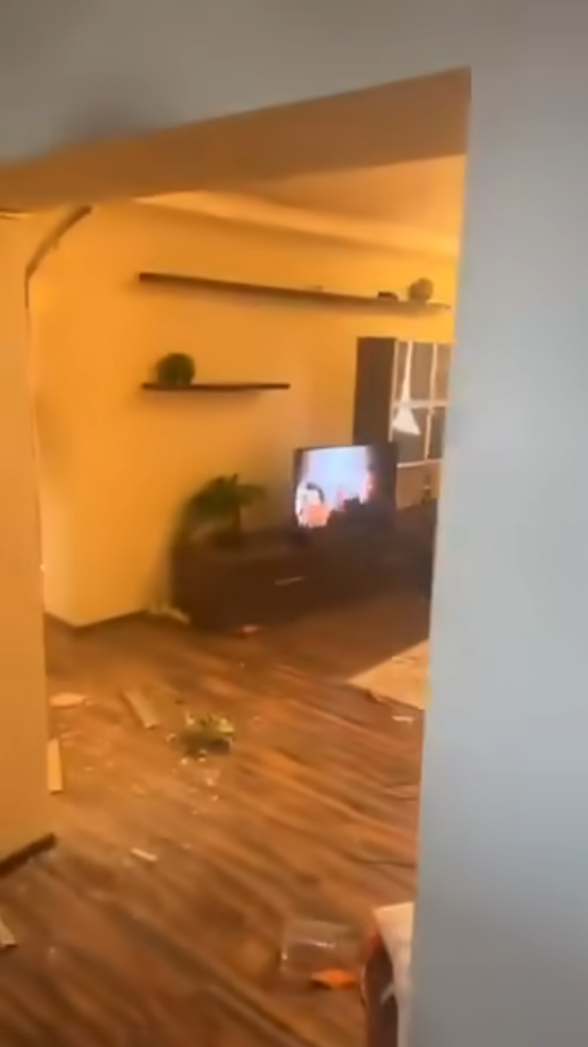 Scene șocante: momentul în care huliganii lui Feyenoord distrug complet un apartament din București