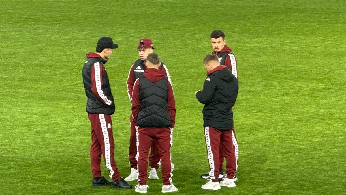 Imagini înainte de Rapid - Oțelul