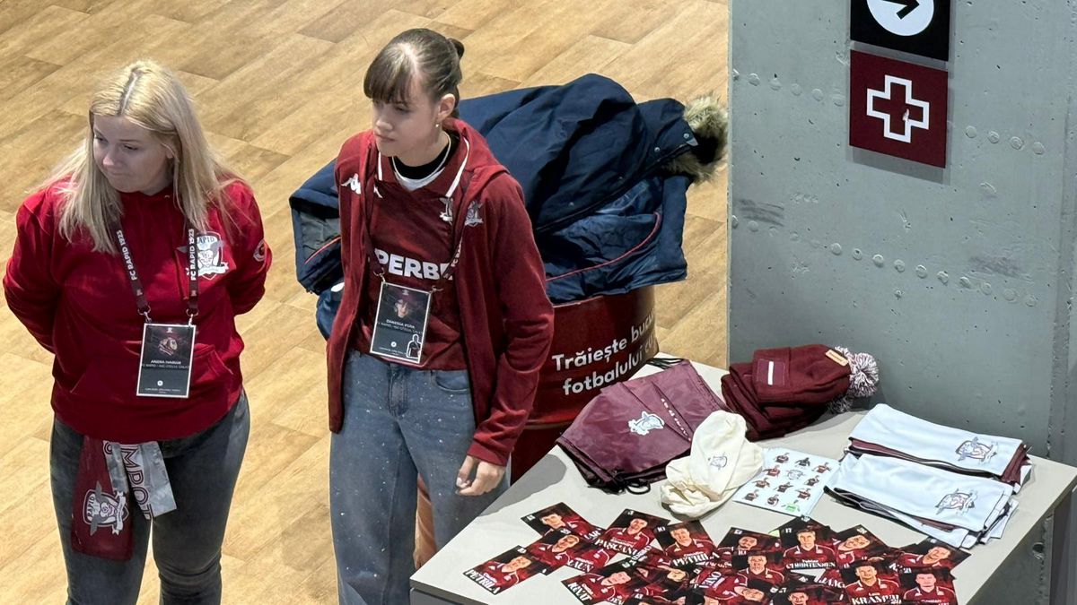 Imagini înainte de Rapid - Oțelul