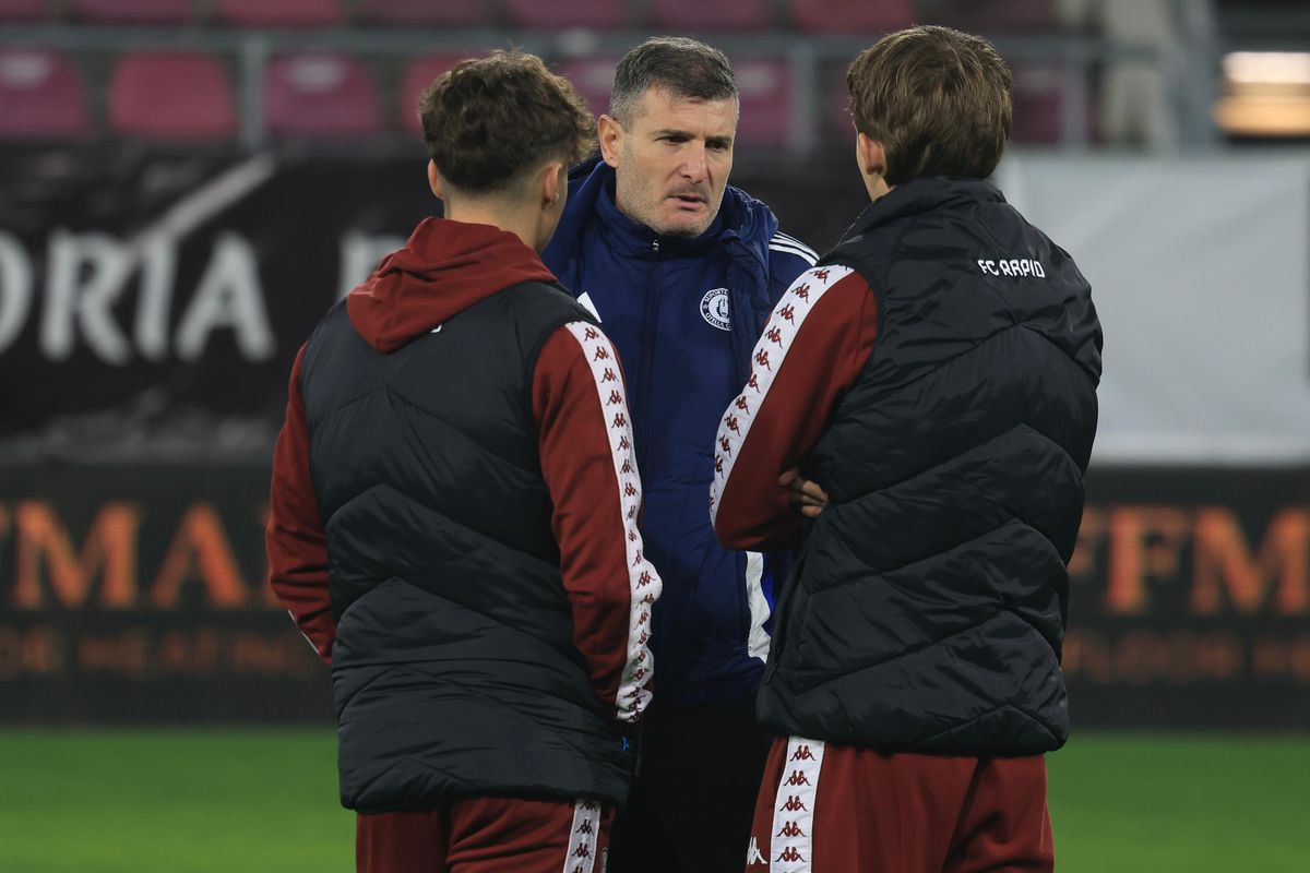 Imagini înainte de Rapid - Oțelul