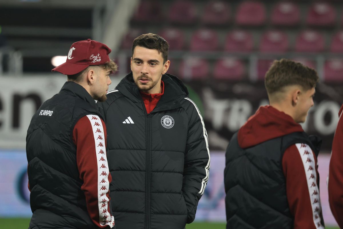 Imagini înainte de Rapid - Oțelul