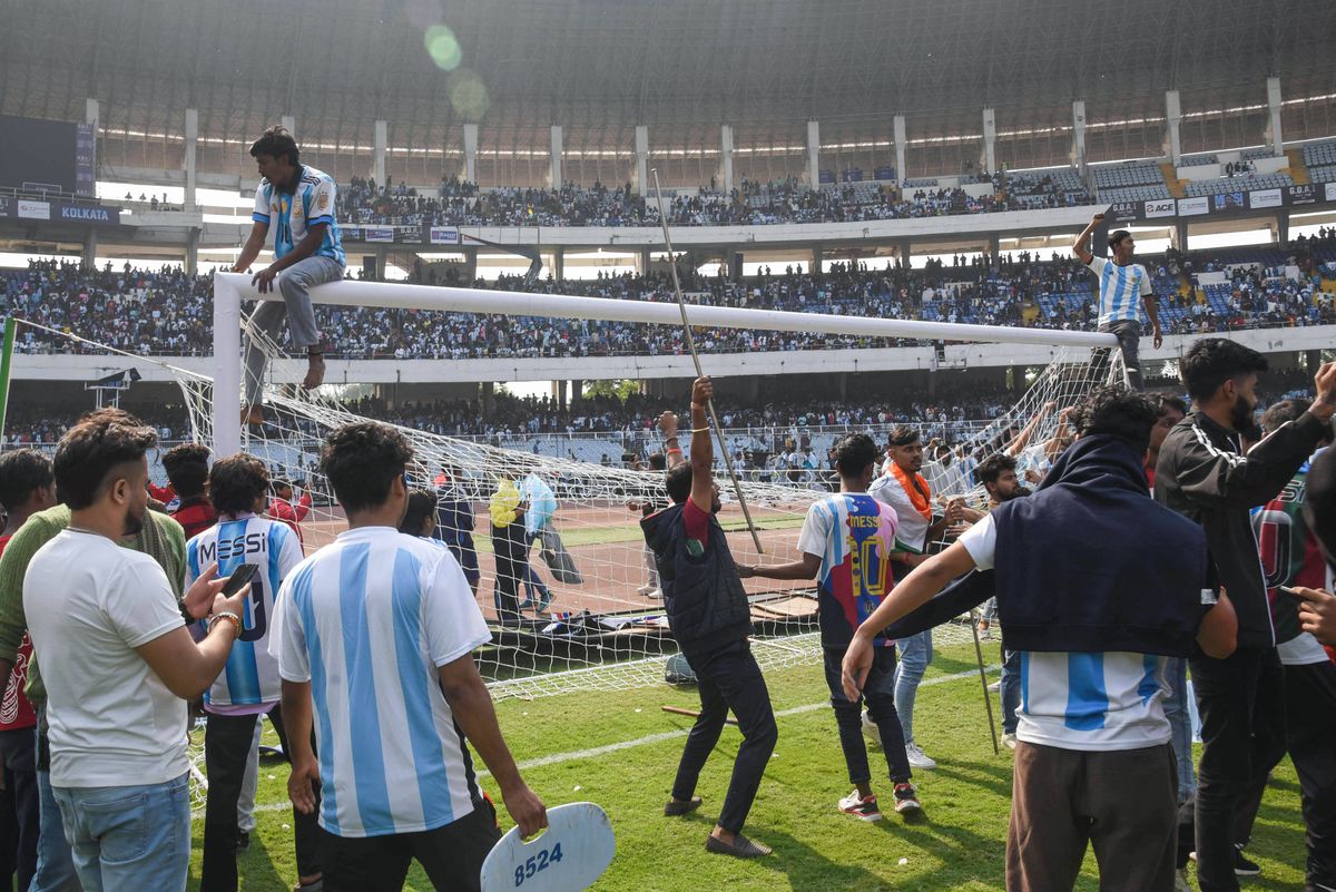 Haos la vizita lui Messi în India