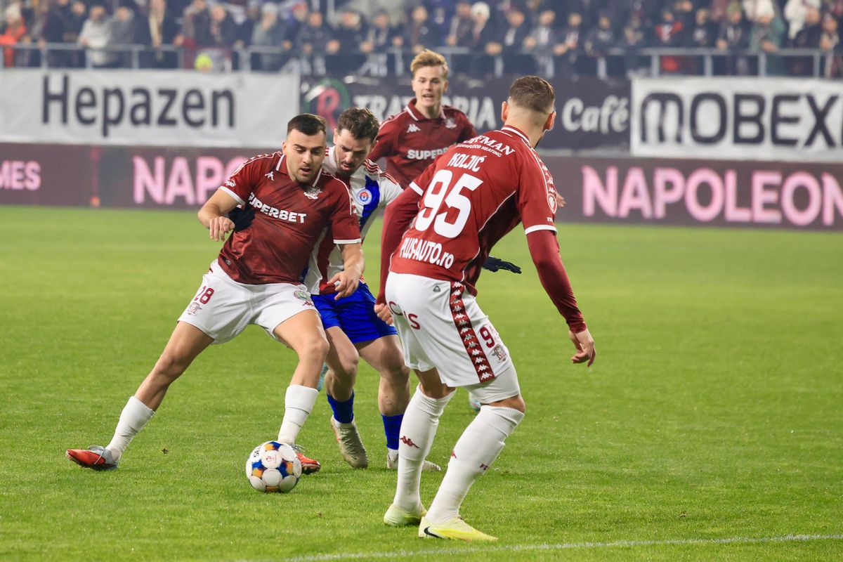 Rapid - Oțelul, duel în etapa a 20-a din Superligă