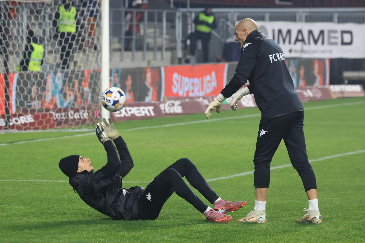 Imagini înainte de Rapid - Oțelul