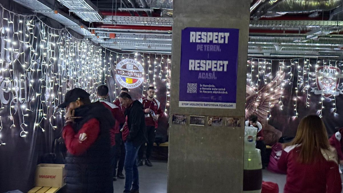 Imagini înainte de Rapid - Oțelul