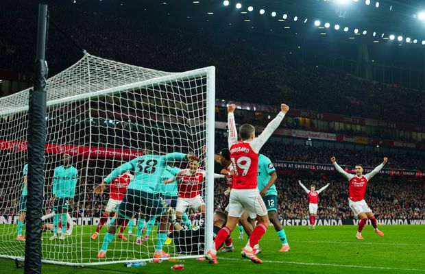 Două autogoluri o mențin pe Arsenal în fruntea Premier League » Cum arată clasamentul