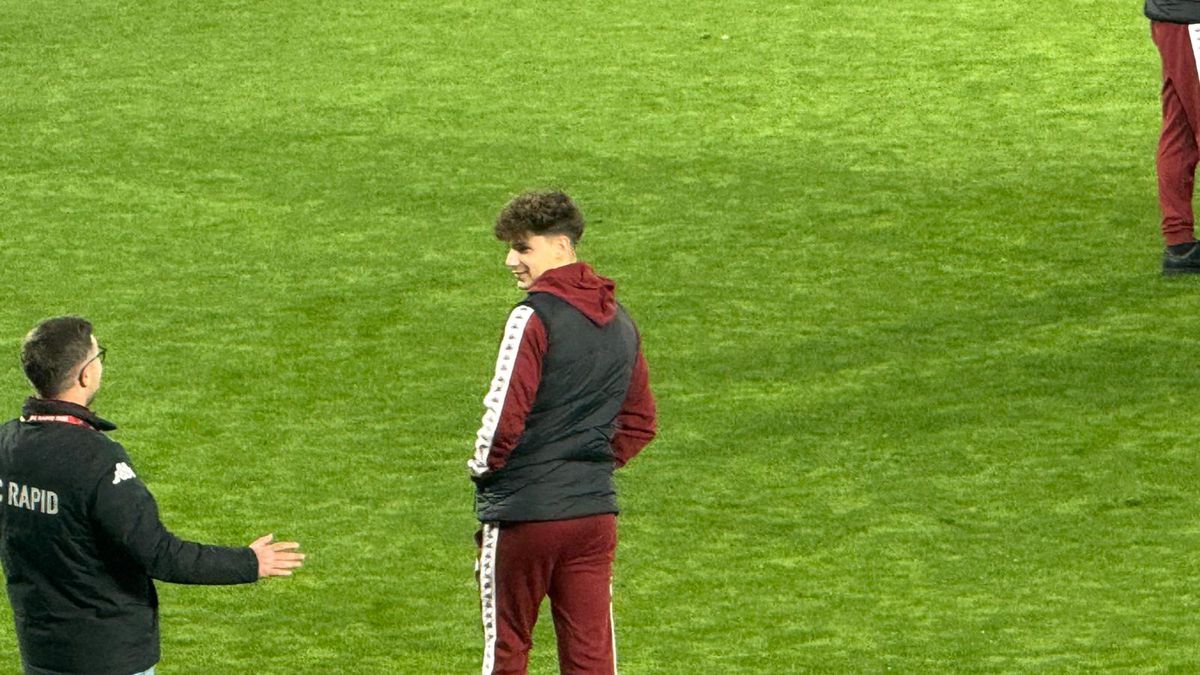 Imagini înainte de Rapid - Oțelul