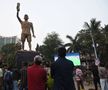 Cea mai mare statuie din lume dedicată lui Lionel Messi a fost dezvelită astăzi la Calcutta / Foto: Imago