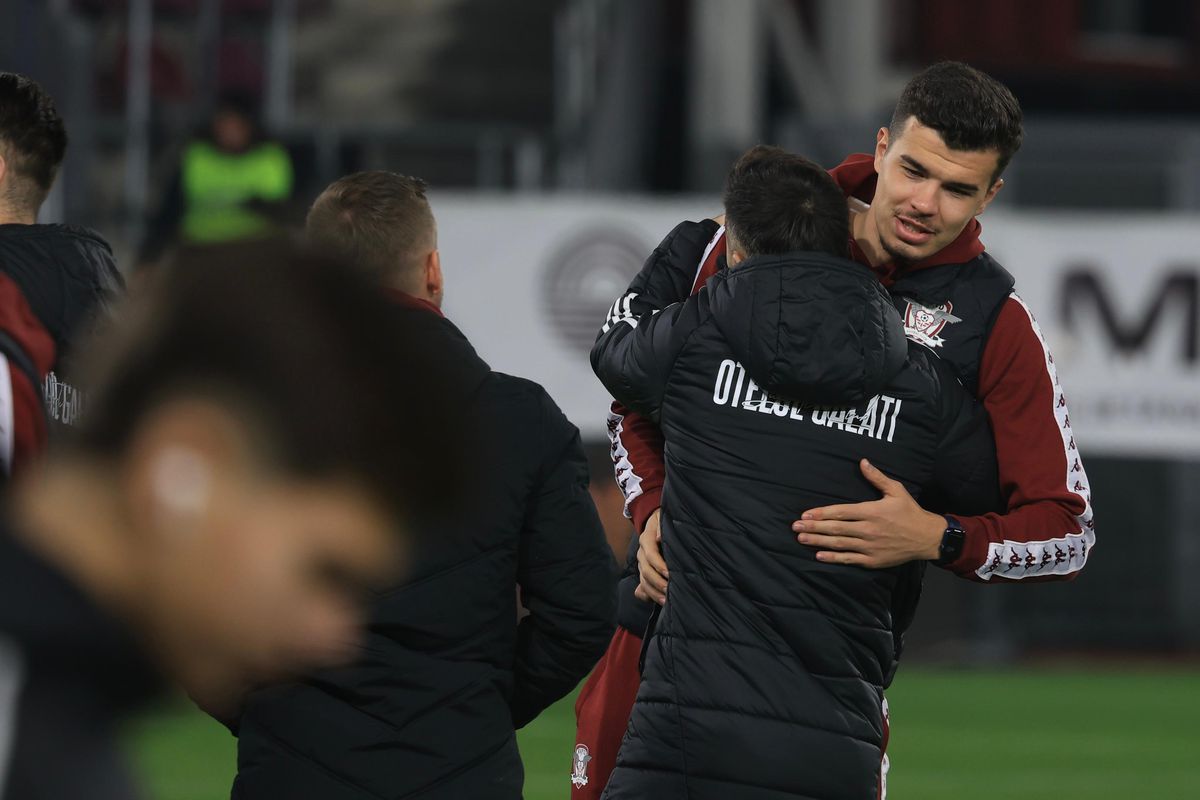 Imagini înainte de Rapid - Oțelul