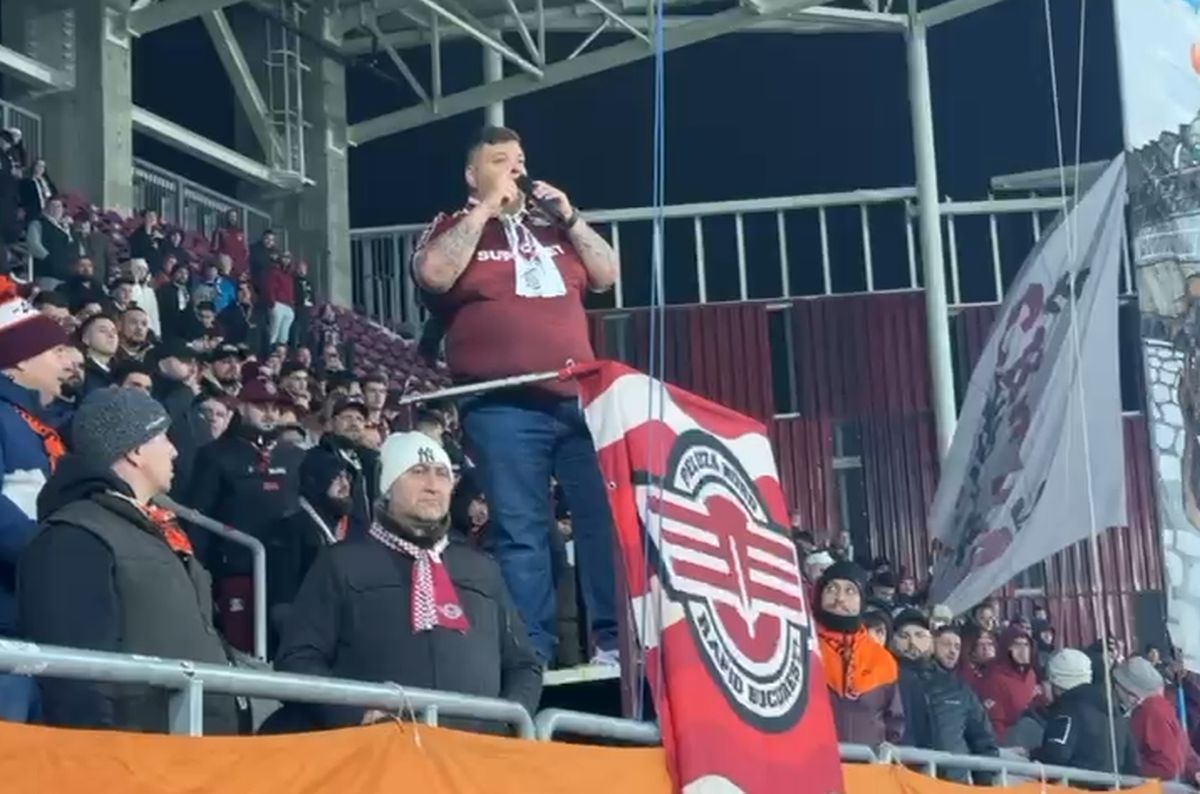 Imagini de la finalul meciului Rapid - Oțelul