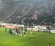 Imagini de la finalul meciului Rapid - Oțelul