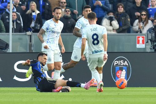 Meciul cu Inter (0-2) de pe teren propriu a fost ultimul ca integralist pentru Marius Marin la Pisa / Foto: Imago