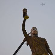 Lionel Messi are o statuie de 21 de metri la Calcutta / Foto: Imago