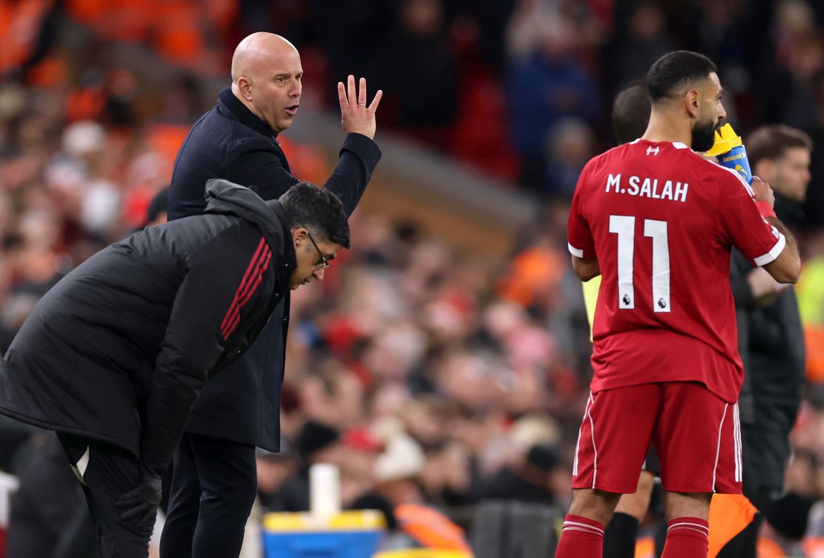 Arne Slot l-a introdus pe Salah în minutul 26 al meciului Liverpool - Brighton! Ce a urmat