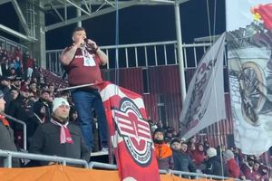 Nu s-a văzut la TV! Singura persoană huiduită în Giulești » Mesaj categoric din peluză, după Rapid - Oțelul