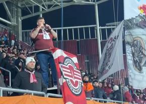 Nu s-a văzut la TV! Singura persoană huiduită în Giulești » Mesaj categoric din peluză, după Rapid - Oțelul