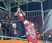 Imagini de la finalul meciului Rapid - Oțelul