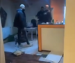 Scene șocante: momentul în care huliganii lui Feyenoord distrug complet un apartament din București