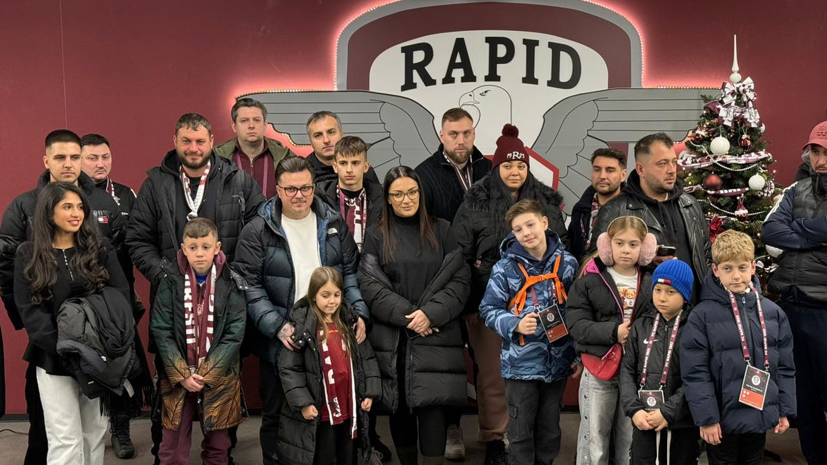 Imagini înainte de Rapid - Oțelul