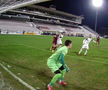 În minutul 42, la 1-0 în favoarea campioanei, CFR Cluj a solicitat un penalty în meciul cu Academica Clinceni @capturi Digi Sport