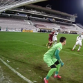 În minutul 42, la 1-0 în favoarea campioanei, CFR Cluj a solicitat un penalty în meciul cu Academica Clinceni @capturi Digi Sport