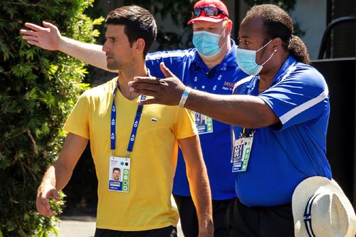 Novak Djokovic a fost reținut de autoritățile australiene / Sursă foto: Guliver/Getty Images