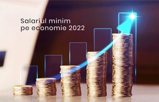 Cum se modifică salariul minim pe economie în 2022