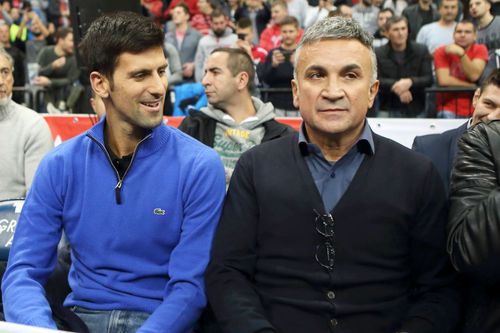 Novak și Srdjan Djokovic // foto: Imago Images