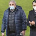 Mihai Stoichiță și Răzvan Burleanu, directorul tehnic, respectiv președintele FRF