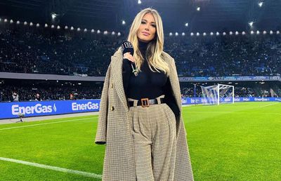Cum a apărut Diletta Leotta la Napoli - Juventus » A atras toate privirile