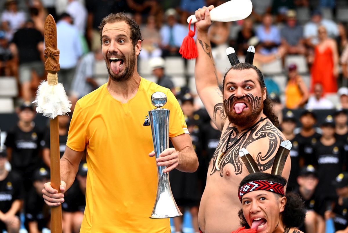 Richard Gasquet, campion la Auckland + ceremonia spectaculoasă de la final, cu accente băștinașe neo-zeelandeze