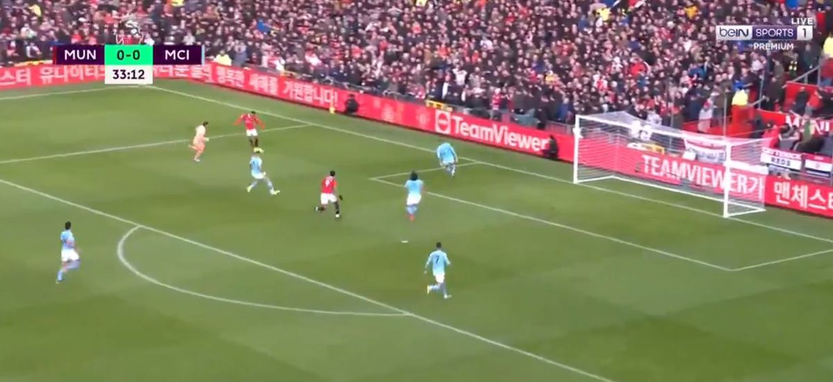 Rashford, ratare uriașă în Manchester United - Manchester City