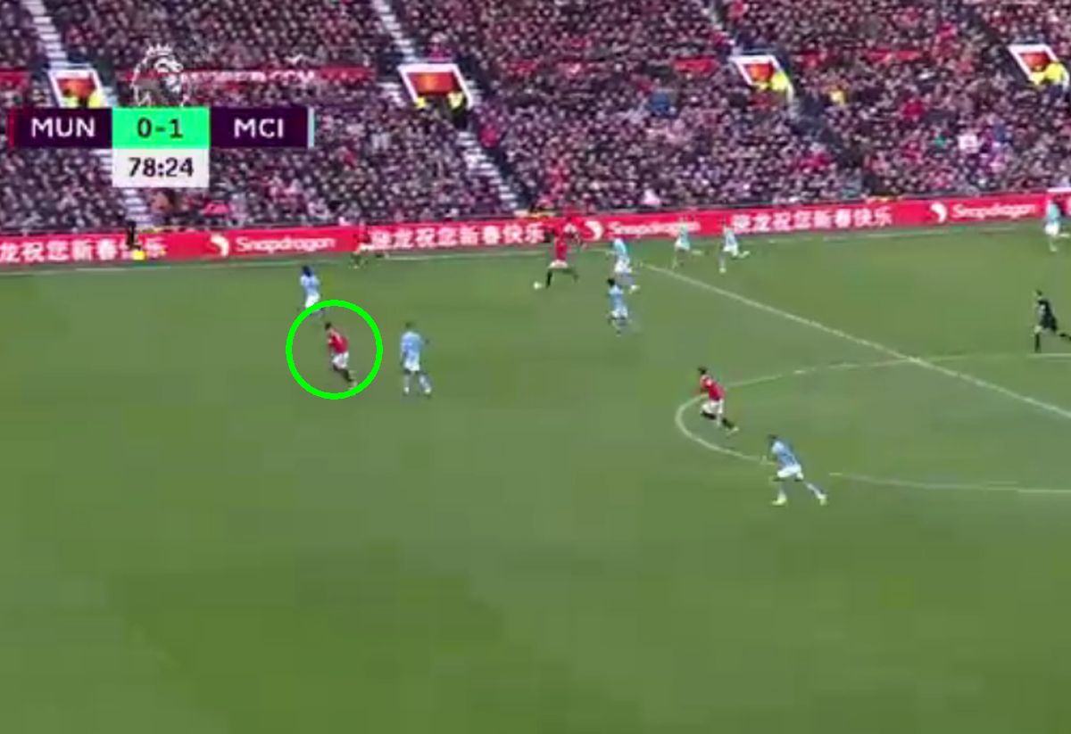 Ofsaid Rashford în Manchester United - Manchester City