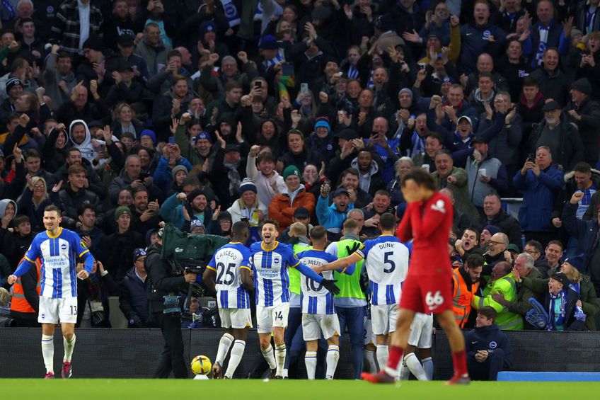Brighton - Liverpool 3-0 / Sursă foto: Guliver/Getty Images