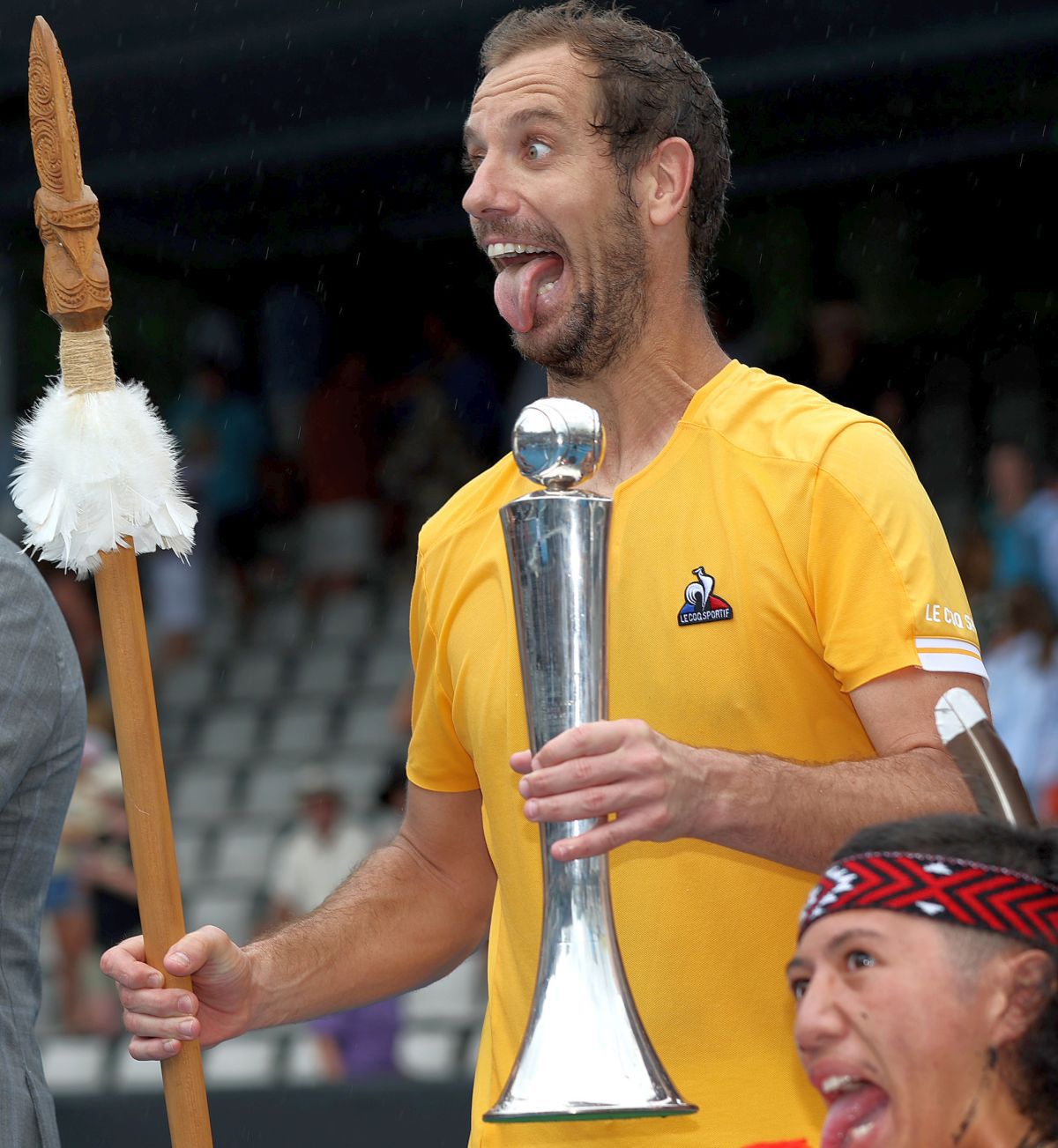Richard Gasquet, campion la Auckland + ceremonia spectaculoasă de la final, cu accente băștinașe neo-zeelandeze