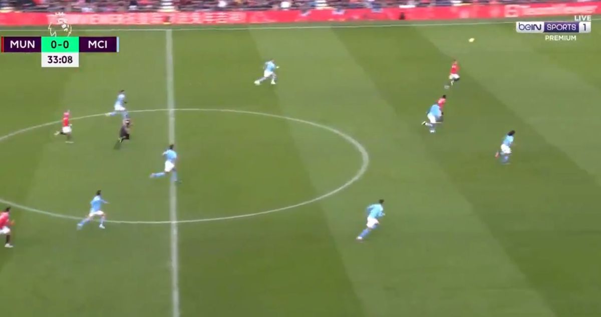 Ratare uriașă în Manchester United - Manchester City » Și tu ai fi marcat de aici! :D