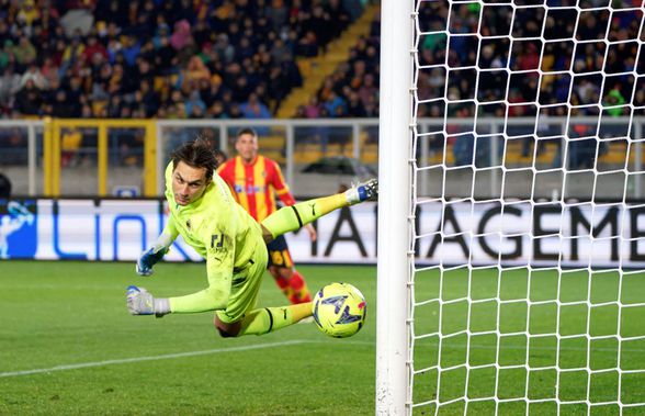 Tătărușanu a luat două goluri în primele 23 minute » Cât s-a terminat Lecce - AC Milan