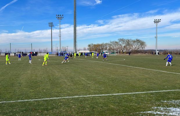 FCU Craiova - Poli Iași, amical cu multe goluri la Buftea » Elevii lui Leo Grozavu au făcut spectacol
