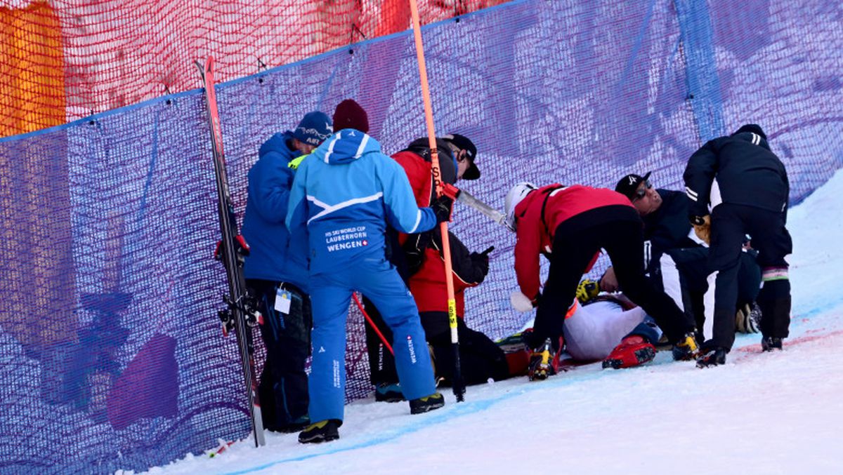 Accidentare horror suferită de Aleksander Aamodt Kilde » Starul Cupei Mondiale de Schi Alpin a fost transportat cu elicopterul la spital