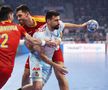 Cele mai spectaculoase imagini din România - Spania, duel la Campionatul European de handbal masculin