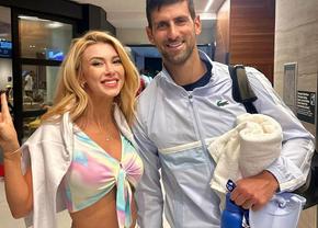 Intrată pe „blat” la Australian Open, Andreea Bălan nu l-a „ratat” nici pe Novak Djokovic! Ce s-a întâmplat câteva minute înainte de primul meci al sârbului