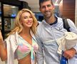 Intrată pe „blat” la Australian Open, Andreea Bălan nu l-a „ratat” nici pe Novak Djokovic! Ce s-a întâmplat câteva minute înainte de primul meci al sârbului