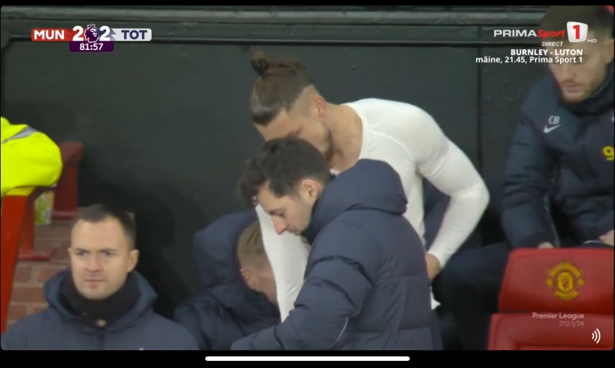 Faza care a împărțit fanii în două » A greșit sau nu Drăgușin în Manchester United - Tottenham? Impresarul Florin Manea nu s-a putut abține și a intervenit