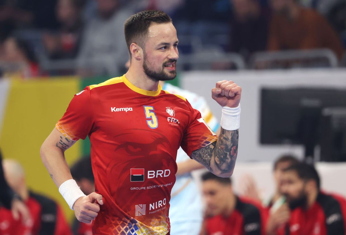 Cele mai spectaculoase imagini din România - Spania, duel la Campionatul European de handbal masculin