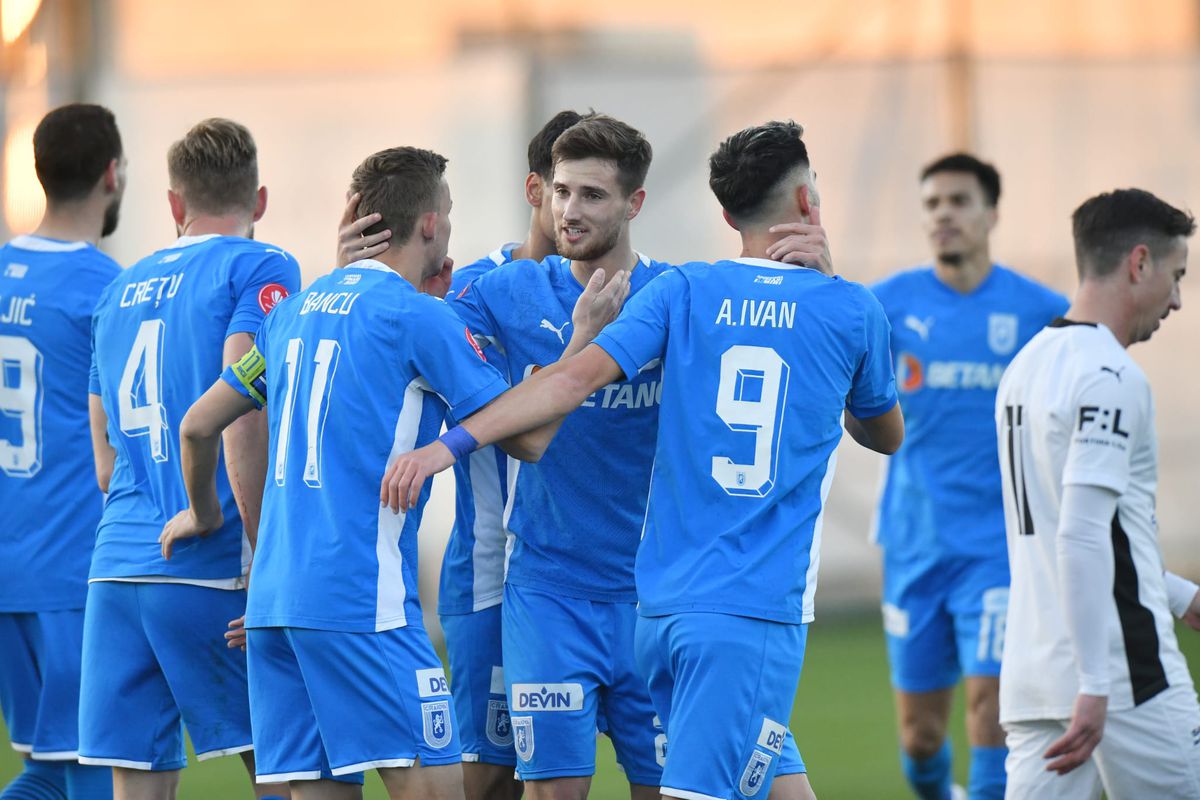 Universitatea Craiova - Slovacko 1-1. Risipitorii! Craiova s-a întrecut în ratari, de la atacanți la fundași, din toate pozițiile