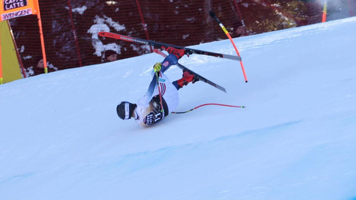 Aleksander Aamodt Kilde - accidentare