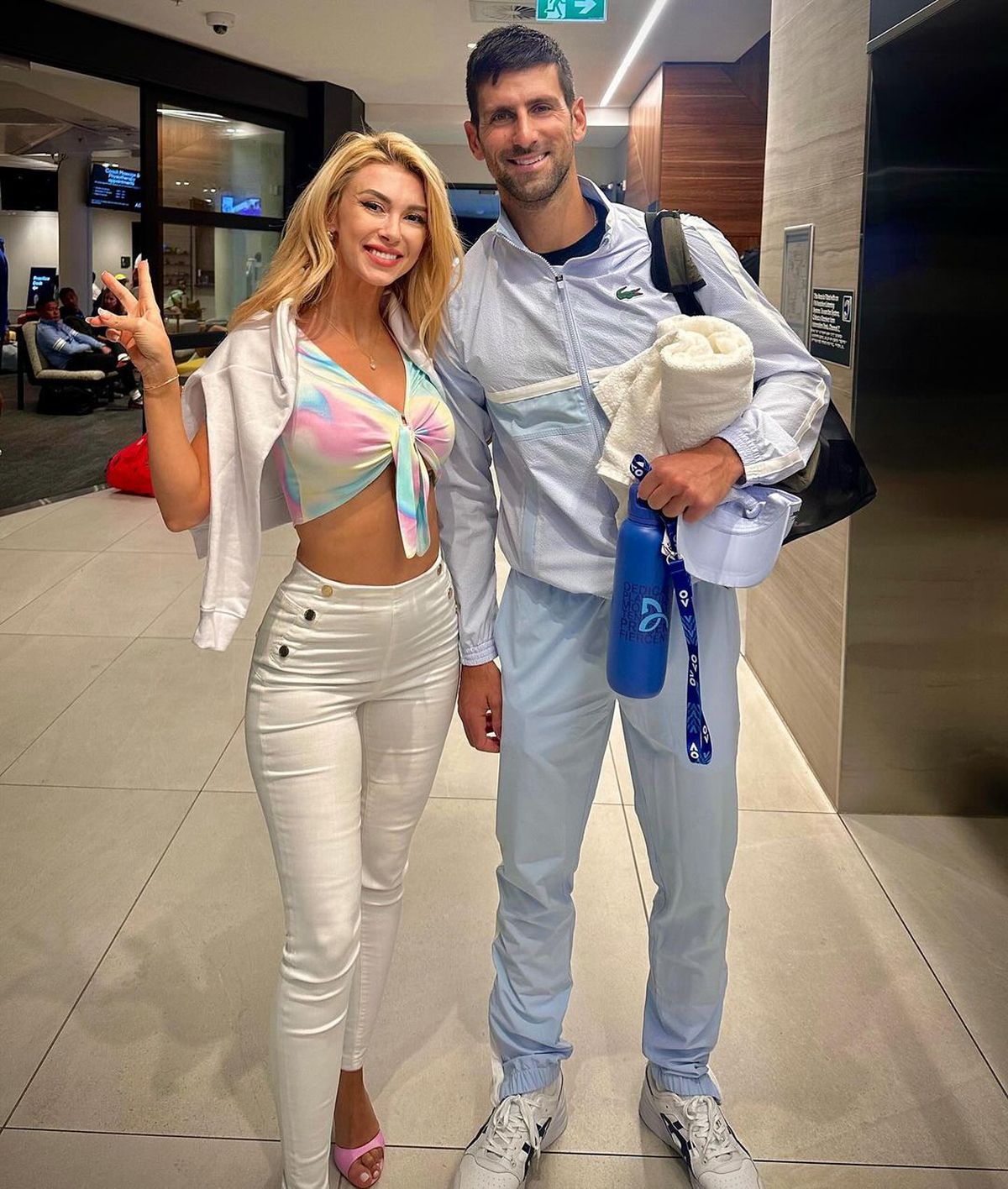 Andreea Bălan, declarație siropoasă pentru Victor Vlad Cornea: „Te iubesc până la stele și înapoi”. Ce a pus la cale de ziua sportivului