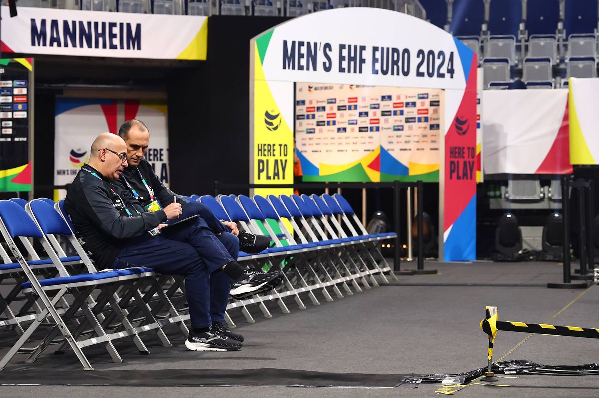 Cele mai spectaculoase imagini din România - Spania, duel la Campionatul European de handbal masculin