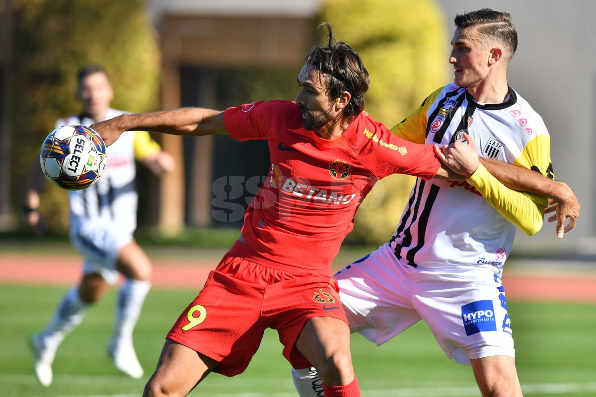FCSB, victorie lejeră în amicalul cu LASK Linz » Miculescu, marea surpriză, a reușit un gol și un assist