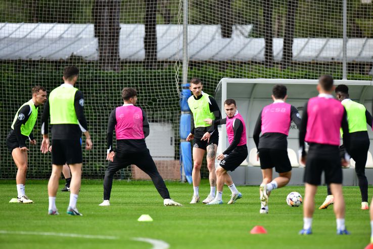 Antrenamentul campioanei FCSB din Antalya. Foto: Cristi Preda (GSP)